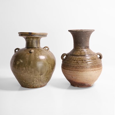 Lot 2 - A Chinese celadon-glazed vase