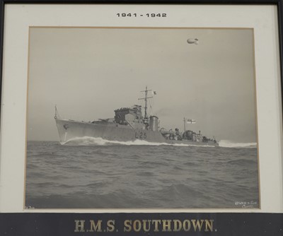 Lot 149 - Photographs and ephemera relating to warships