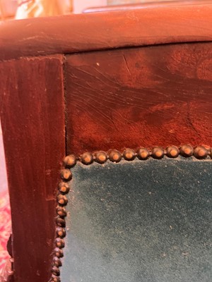 Lot 54 - An Empire-style mahogany settee