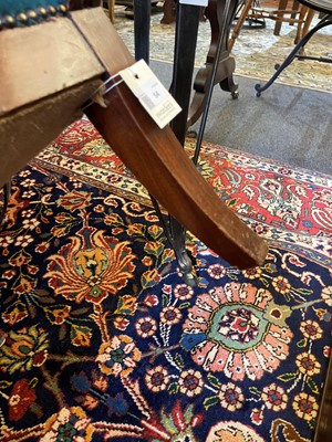 Lot 54 - An Empire-style mahogany settee