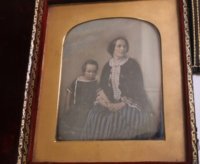 Lot 25 - A group of daguerreotypes