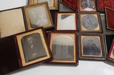Lot 25 - A group of daguerreotypes