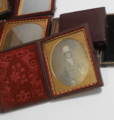 Lot 25 - A group of daguerreotypes