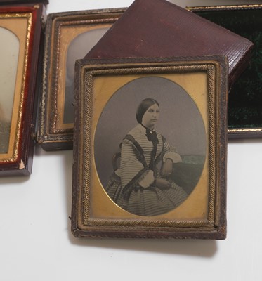 Lot 25 - A group of daguerreotypes