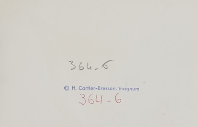 Lot 84 - Henri Cartier-Bresson (French, 1908-2004)