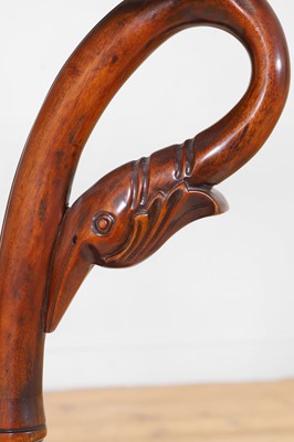 Lot 87 - A Regency-style mahogany occasional table