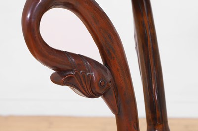 Lot 87 - A Regency-style mahogany occasional table