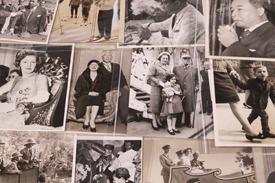 Lot 128 - Photographs of mixed royalty