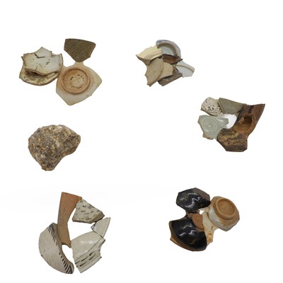 Lot 110 - A collection of ceramic sherds