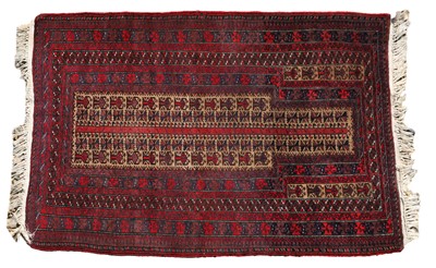 Lot 290 - An Afghan prayer rug