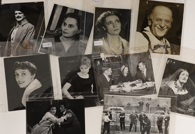 Lot 107 - A collection of theatre press photographs