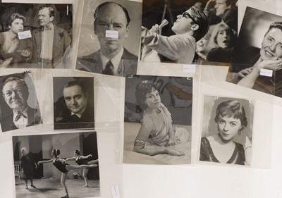 Lot 107 - A collection of theatre press photographs