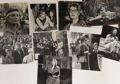 Lot 115 - A collection of press photographs of Vanessa Redgrave