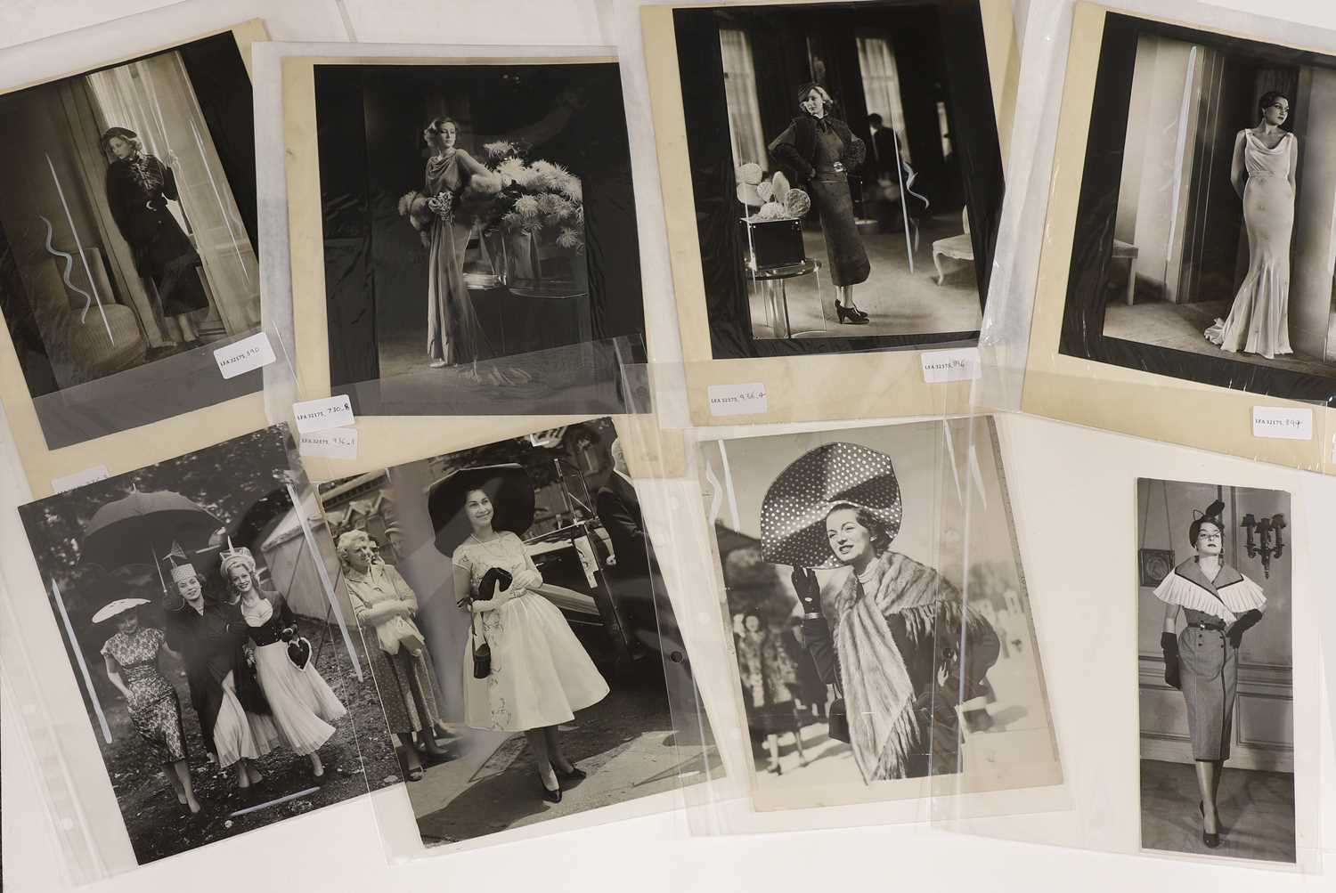 Lot 116 - A collection of fashion press photographs