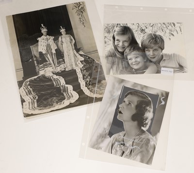 Lot 127 - A collection of royal press photographs