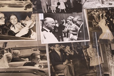 Lot 117 - A collection of press photographs of Grace Kelly