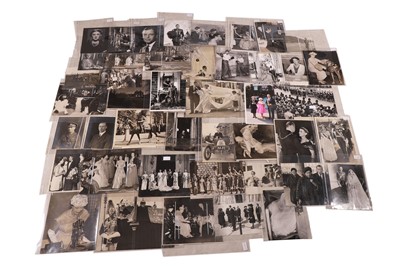 Lot 126 - A collection of press photographs of mixed royalty and aristocrats