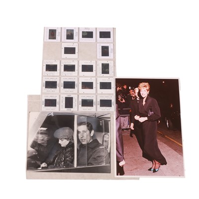 Lot 131 - Photographs and slides of Princess Diana
