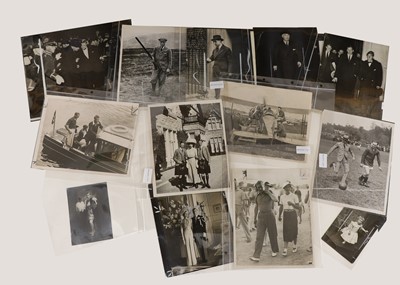 Lot 135 - A collection of press photographs of Edward VIII and Wallis Simpson