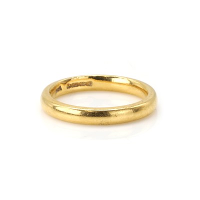 Lot 506 - A 22ct gold wedding ring