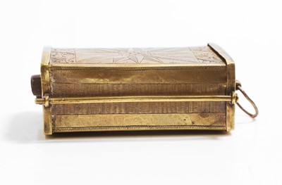 Lot 190 - A rare French brass-mounted lodestone