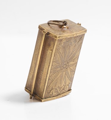 Lot 190 - A rare French brass-mounted lodestone