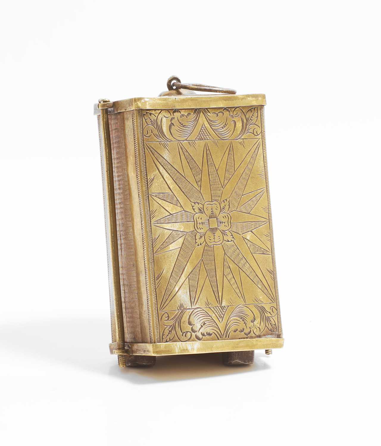 Lot 190 - A rare French brass-mounted lodestone