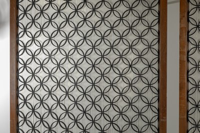 Lot 59 - A large pair of screens