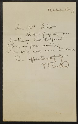 Lot 255 - John Ruskin (1819-1900)