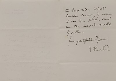 Lot 256 - John Ruskin (1819-1900)