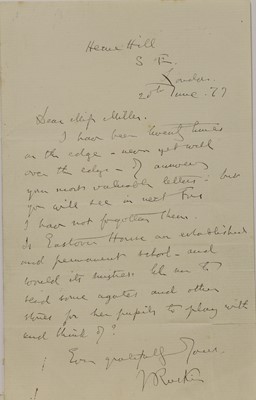 Lot 256 - John Ruskin (1819-1900)