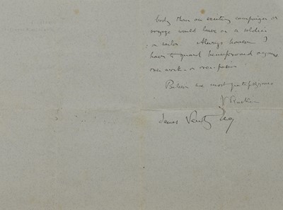 Lot 254 - John Ruskin (1819-1900)