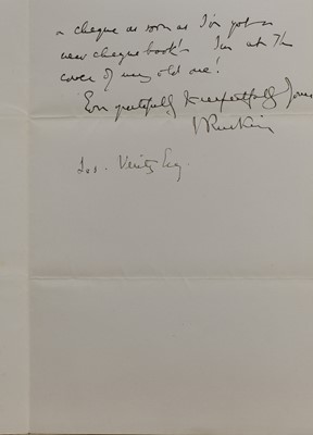 Lot 254 - John Ruskin (1819-1900)