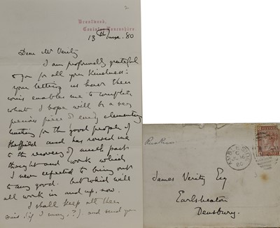 Lot 254 - John Ruskin (1819-1900)