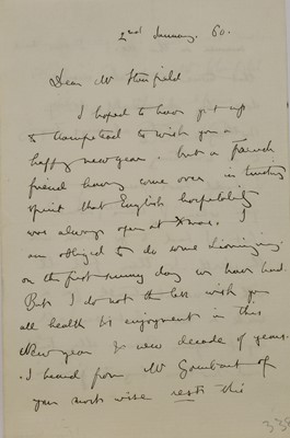 Lot 234 - John Ruskin (1819-1900)