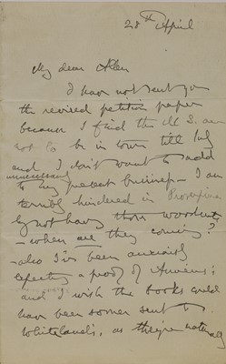 Lot 235 - John Ruskin (1819-1900)