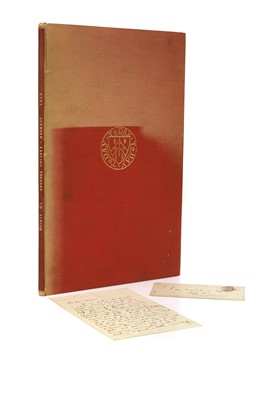 Lot 249 - John Ruskin (1819-1900)