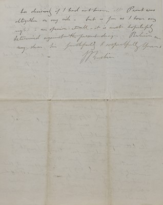 Lot 253 - John Ruskin (1819-1900)