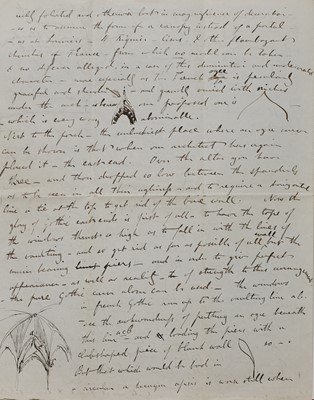 Lot 253 - John Ruskin (1819-1900)