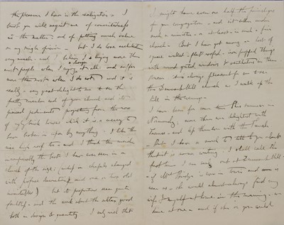 Lot 253 - John Ruskin (1819-1900)