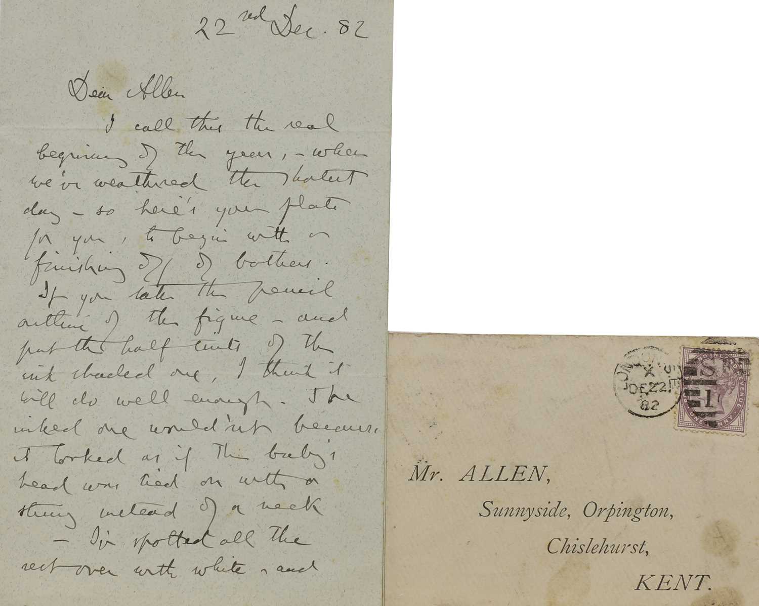 Lot 220 - John Ruskin (1819-1900)