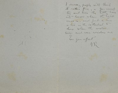 Lot 220 - John Ruskin (1819-1900)