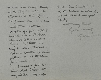 Lot 219 - John Ruskin (1819-1900)