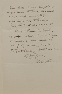 Lot 233 - John Ruskin (1819-1900)