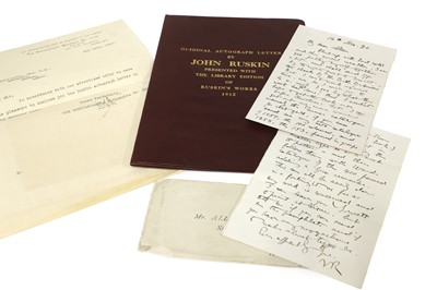 Lot 233 - John Ruskin (1819-1900)