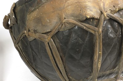 Lot 275 - A Mahdist bronze drum