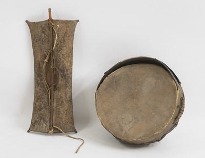 Lot 275 - A Mahdist bronze drum
