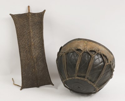 Lot 275 - A Mahdist bronze drum