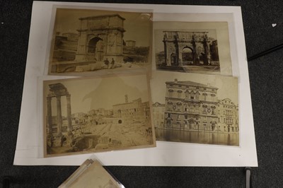 Lot 42 - A large collection of glass plate negatives and photographs