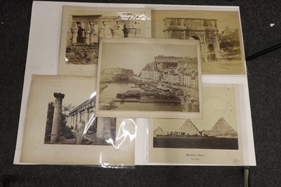 Lot 42 - A large collection of glass plate negatives and photographs
